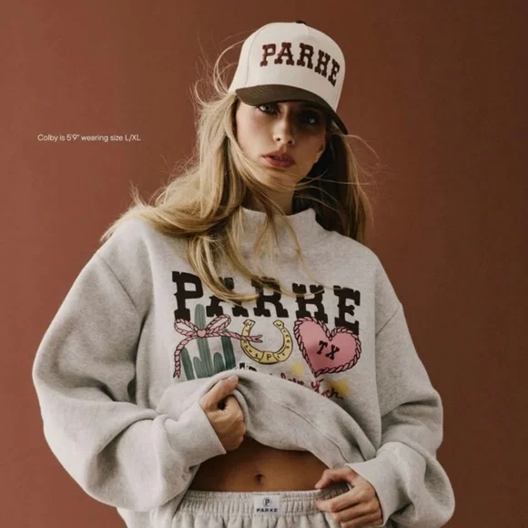 Parke Texas Graphic Sweatshirt L/XL - Picture 2 of 4